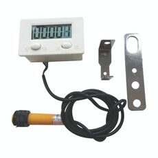 Contatore elettronico rotativo alternativo a induzione magnetica con display digitale LCD