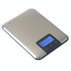 Bilancia elettronica da cucina ad alta precisione da 15 kg x 1 g in acciaio inossidabile, portata: 15 kg