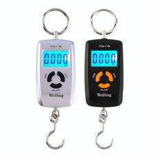 45kg x 10g LCD ad alta precisione Retroilluminazione digitale portatile Bilancia elettronica portatile Colore casuale