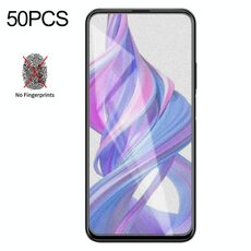 Pellicola in vetro temperato satinato non opaco da 50 pezzi per Huawei Honor 9X / 9X Pro, nessun pacchetto di vendita al dettaglio