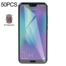 Pellicola in vetro temperato smerigliato non opaco da 50 pezzi per Huawei Honor 10, senza confezione