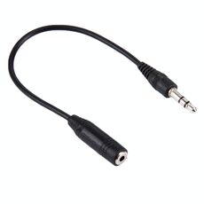 Cavo convertitore da 3,5 mm maschio a 2,5 mm femmina, lunghezza: 25 cm