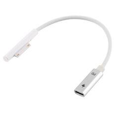 Cavo caricabatterie adattatore di alimentazione Pro 9/8/7/6/5/4/3 a USB-C / Type-C femmina (bianco)