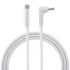 Cavo di ricarica per laptop da USB-C / Type-C a 4,0 x 1,35 mm, lunghezza cavo: circa 1,5 m (bianco)