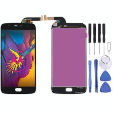 Schermo LCD TFT per Motorola Moto G5S con assemblaggio completo di digitalizzatore (nero)