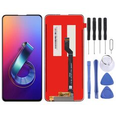Schermo LCD OEM per ASUS Zenfone 6 (2019) ZS630KL con assemblaggio completo di digitalizzatore (nero)