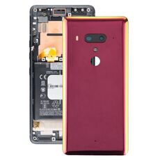 Coperchio posteriore della batteria con obiettivo della fotocamera per HTC U12 + (rosso)