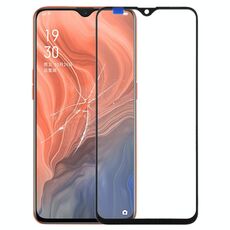 Per OPPO Reno Z Lente in vetro esterno per schermo anteriore (nero)