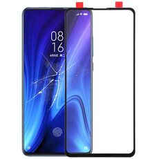 Lente in vetro esterno per schermo anteriore per Xiaomi 9T / Redmi K20 / K20 Pro (nero)