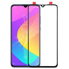 Lente in vetro esterno per schermo anteriore per Xiaomi Mi CC9e / Mi A3 (nero)