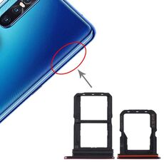 Vassoio per scheda SIM Vivo S1 Pro + Vassoio per scheda SIM + Vassoio per scheda Micro SD (rosso)