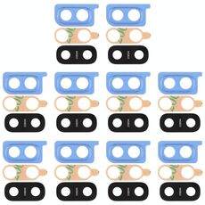 Per Galaxy A20 Copriobiettivo per fotocamera 10 pezzi (blu)