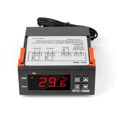 STC-1000 Regolatore di temperatura digitale 24V Termostato regolatore di temperatura LED per relè incubatore 10A Riscaldamento e raffreddamento