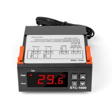 STC-1000 Regolatore di temperatura digitale 220V Termostato per regolatore di temperatura a LED per relè incubatore 10A Riscaldamento e raffreddamento