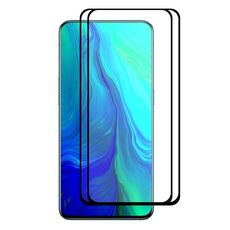 2 Pz Enkay Hat-Prince colla completa 0.26mm 9h 2,5D vetro temperato Full Copertura film per OPPO RENO 10X Zoom