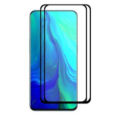 2 PCS Enkay Hat-Prince colla completa 0.26mm 9h 2,5D vetro temperato Pellicola di copertura completa per OPPO RENO