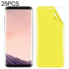 25 PCS per Galaxy S8 Plus Soft TPU Protezione per schermo frontale a copertura totale