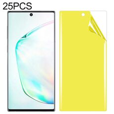 25 PCS per Galaxy Note 10+ Soft TPU Protezione per schermo frontale a copertura totale