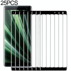 25 PCS 9H Pellicola in vetro temperato a schermo intero curvo 3D per Sony Xperia XZ3