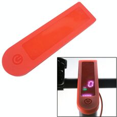 Custodia in silicone impermeabile per display a LED per Xiaomi Mijia M365 (rosso)
