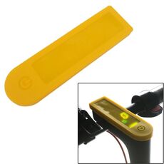 Custodia in silicone impermeabile per display a LED per Xiaomi Mijia M365 (giallo)