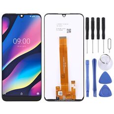 Schermo LCD TFT per Wiko VIEW3 LITE con assemblaggio completo di digitalizzatore (nero)
