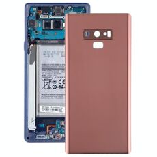 Cover posteriore batteria per Galaxy Note9 con obiettivo fotocamera (oro)