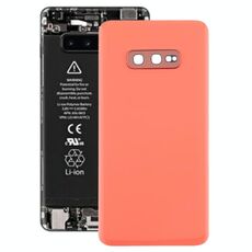 Cover posteriore batteria per Galaxy S10e con obiettivo fotocamera (rosa)