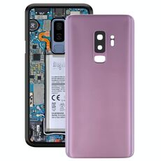 Cover posteriore batteria per Galaxy S9+ con obiettivo fotocamera (viola)