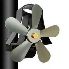 YL106 5Blade alta temperatura di calore di alluminio Powered Camino Stufa Fan