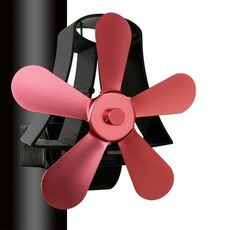 YL106 5Blade alta temperatura di calore di alluminio Powered Camino Stufa Fan