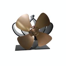 YL201 4blade alta temperatura di metalli a caldo Powered Camino Stufa Fan