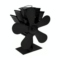 YL602 5Blade alta temperatura di metalli a caldo Powered Camino Stufa Fan