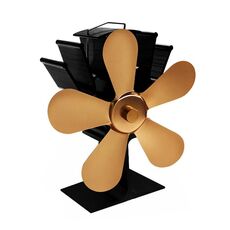 YL602 5Blade alta temperatura di metalli a caldo Powered Camino Stufa Fan