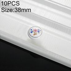 10 PCS 5085 modello di grandi dimensioni anello di oro Bellflower un foro di ceramica del Governo di Handle