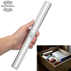 2.8W 30 LED Luce bianca Ampio schermo Sensore intelligente del corpo umano Luce LED Corridoio Luce dell'armadio, versione di ricarica USB