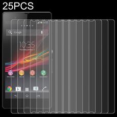 25 PCS per Sony Xperia Z / L36h 0,26 millimetri 9H Surface di durezza 2.5D vetro temperato Film