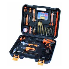 STT044C multifunzione delle famiglie 44Piece Elettricista riparazione Toolbox 12V Electric Lithium Drill Suit