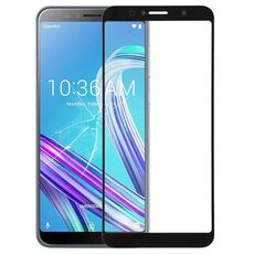 Lente esterna in vetro per schermo frontale per Asus Zenfone Max Pro (M1) ZB601KL / ZB602KL X00TD (nero)