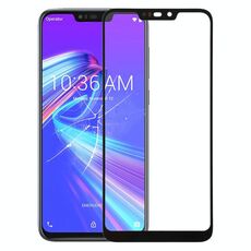 Lente esterna in vetro per schermo frontale per Asus Zenfone Max (M2) ZB633KL / ZB632KL X01AD (nero)