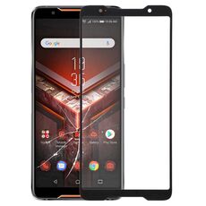 Lente esterna in vetro per schermo frontale per Asus ROG Phone / ZS600KL (nero)