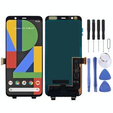 Schermo LCD originale per Google Pixel 4XL con assemblaggio completo di digitalizzatore (nero)