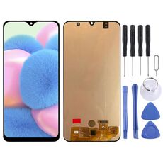 Schermo LCD Super AMOLED originale per Galaxy A30s con assemblaggio completo di digitalizzatore