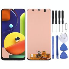 Schermo LCD Super AMOLED originale per Galaxy A50s con assemblaggio completo di digitalizzatore