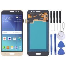 Schermo LCD TFT per Galaxy J5 (2015) J500F, J500FN, J500F/DS, J500G, J500M con digitalizzatore completo (oro)
