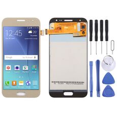 Schermo LCD TFT per Galaxy J2 (2015) / J200F / J200Y / J200G / J200H / J200GU con assemblaggio completo di digitalizzatore (oro)
