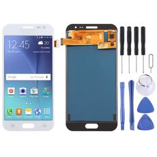 Schermo LCD TFT per Galaxy J2 (2015) / J200F / J200Y / J200G / J200H / J200GU con digitalizzatore assemblaggio completo (bianco)
