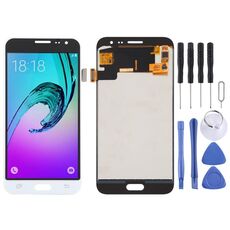 Schermo LCD TFT per Galaxy J3 (2016) J320FN, J320F, J320G, J320M, J320A, J320V, J320P con digitalizzatore completo (bianco)
