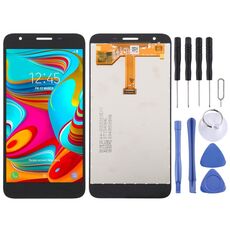 incell Schermo LCD per Galaxy A2 Core A260F/DS, A260G/DS con digitalizzatore assemblaggio completo (nero)