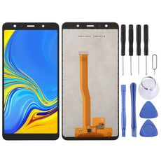 incell Schermo LCD per Galaxy A7 (2018) A750F/DS, A750G, A750FN/DS con digitalizzatore assemblaggio completo (nero)